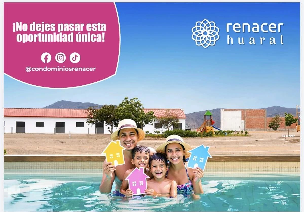 VENTA TERRENO HUARAL CONDOMINIO CERCADO 